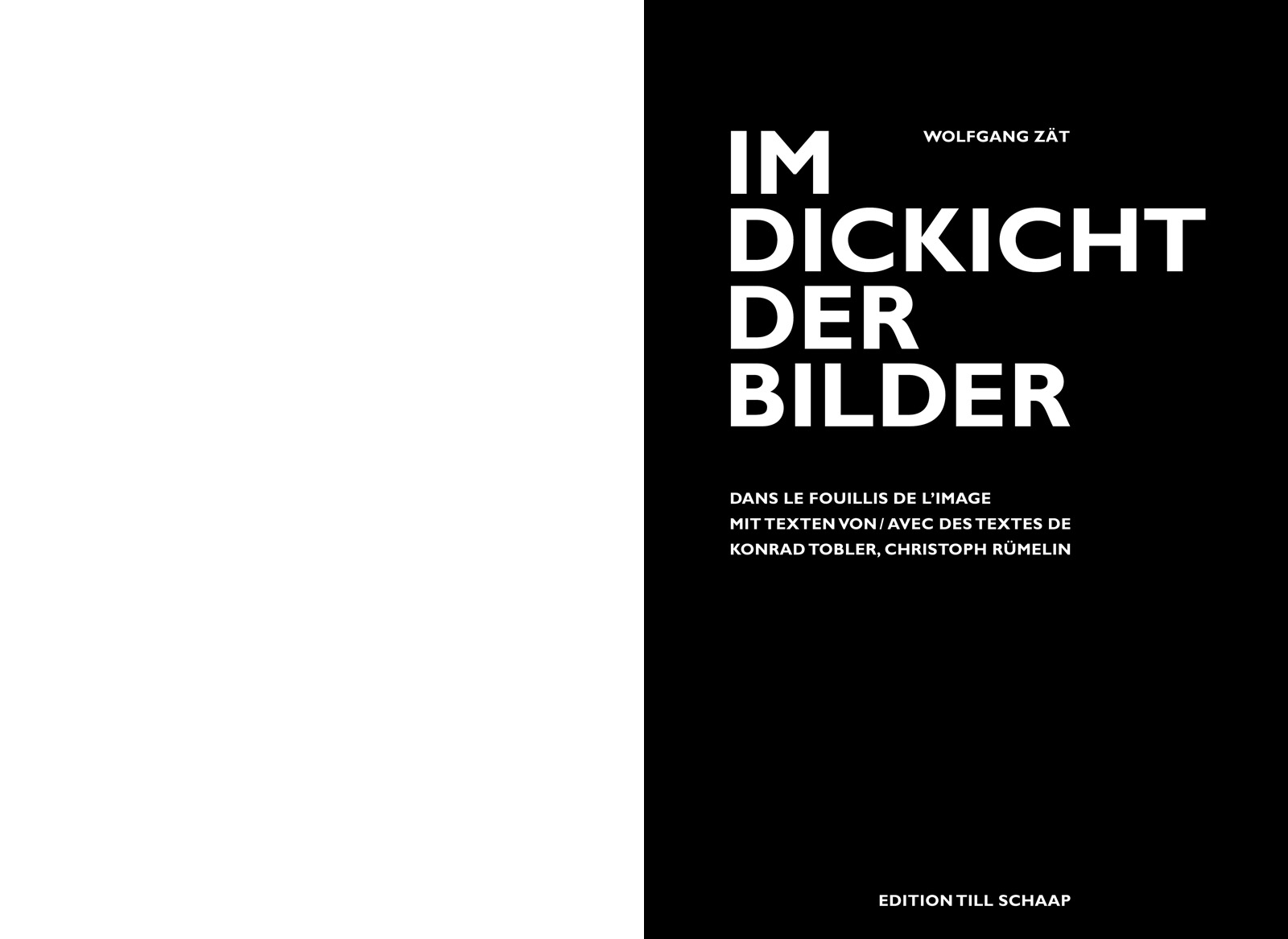 WOLFGANG ZÄT – IM DICKICHT DER BILDER 