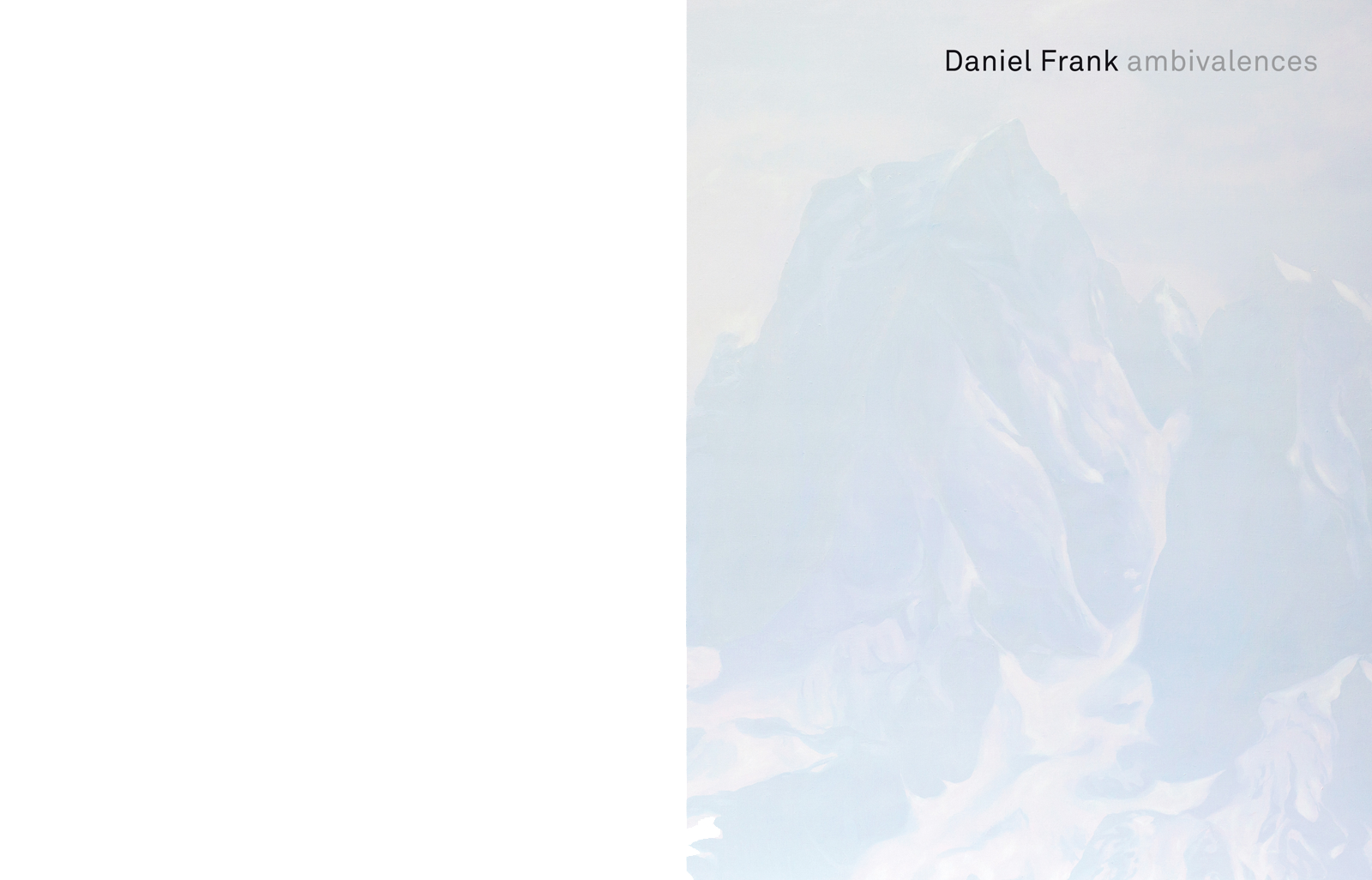 DANIEL FRANK - AMBIVALENCES
