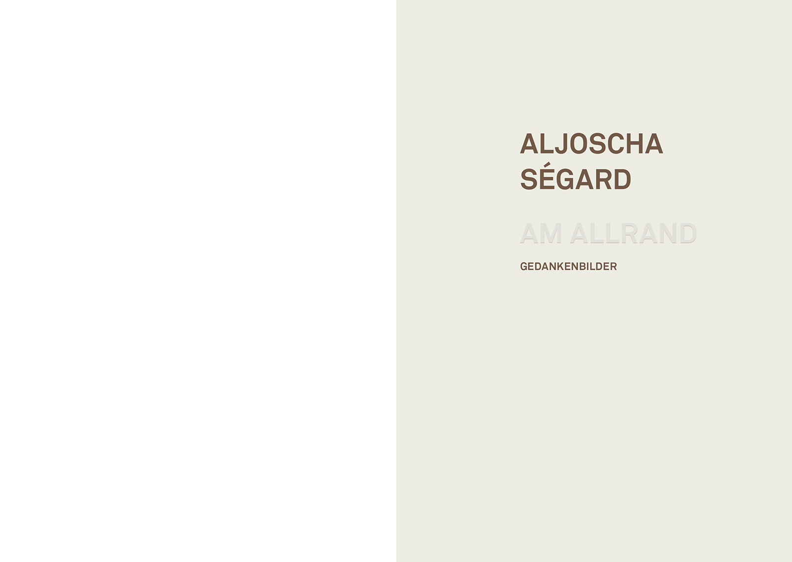 ALJOSCHA SÉGARD